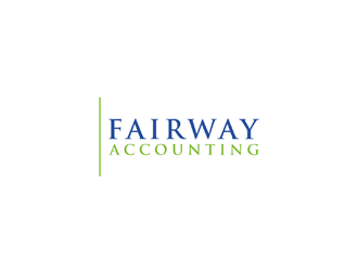 Fairway Accounting logo design by johana