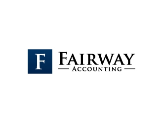 Fairway Accounting logo design by labo
