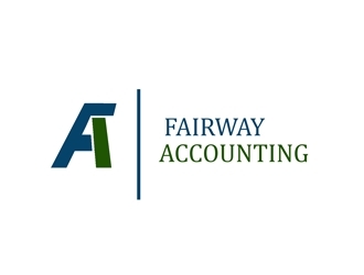 Fairway Accounting logo design by bougalla005