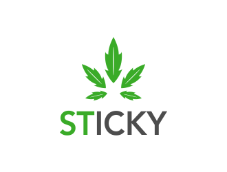 STICKY  logo design by Aster