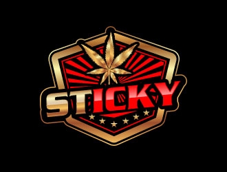 STICKY  logo design by uttam