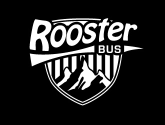 Rooster Bus logo design by dshineart