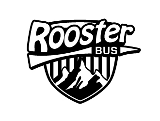 Rooster Bus logo design by dshineart