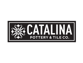 Catalina Pottery & Tile Co.  logo design by logolady