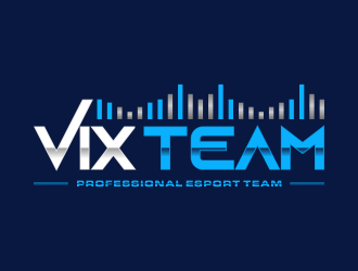 VIX TEAM logo design by ammad