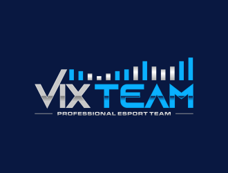 VIX TEAM logo design by ammad