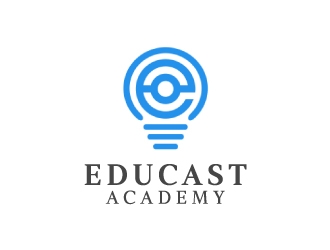 Educast Academy logo design by nehel