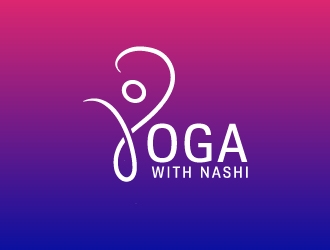 Yoga with Nashi logo design by nehel