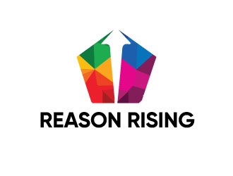 REASON RISING logo design by Erasedink