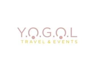 Y.O.G.O.L       Or       Yogol Travel  & Events logo design by EkoBooM