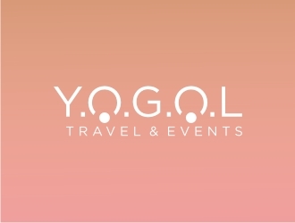 Y.O.G.O.L       Or       Yogol Travel  & Events logo design by EkoBooM