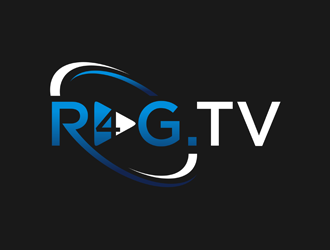 R4G.TV logo design by alby