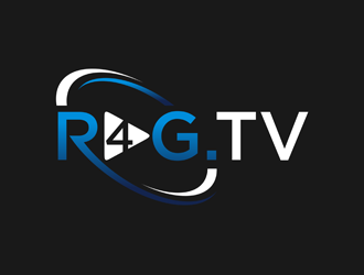 R4G.TV logo design by alby