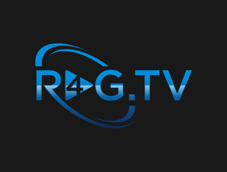 R4G.TV logo design by alby