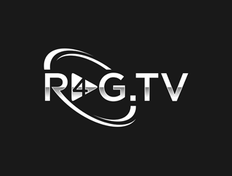 R4G.TV logo design by alby