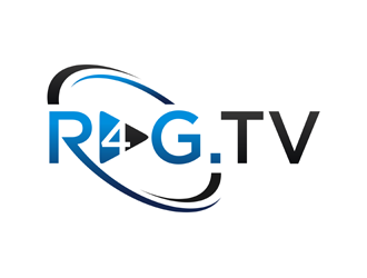 R4G.TV logo design by alby