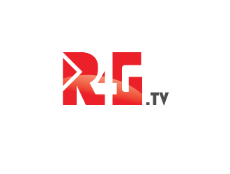 R4G.TV logo design by mppal