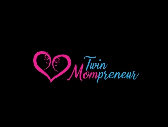 TwinMompreneur logo design by MarkindDesign