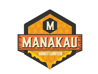 Manakau Honey Limited logo design by nikkl