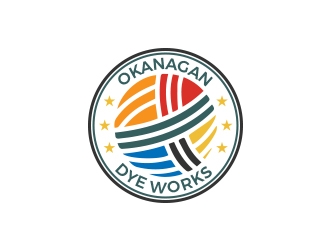 Okanagan Dye Works logo design by MarkindDesign