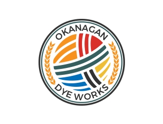 Okanagan Dye Works logo design by MarkindDesign