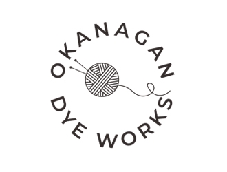 Okanagan Dye Works logo design by zluvig