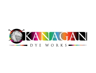 Okanagan Dye Works logo design by samuraiXcreations