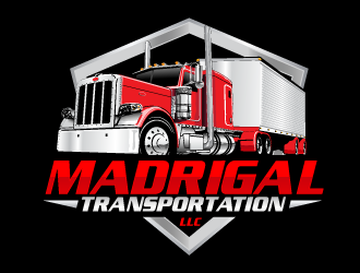 MADRIGAL TRANSPORTATION LLC  logo design by scriotx