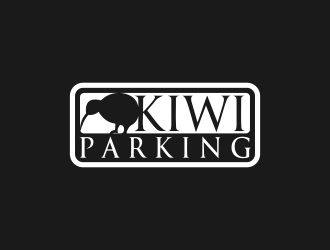 Kiwi Parking logo design by WoAdek
