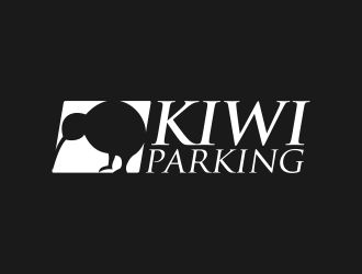 Kiwi Parking logo design by WoAdek