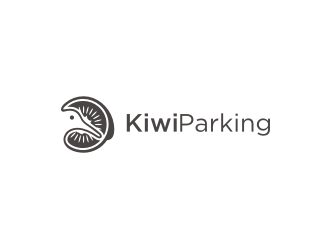 Kiwi Parking logo design by Asani Chie