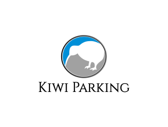 Kiwi Parking logo design by Greenlight