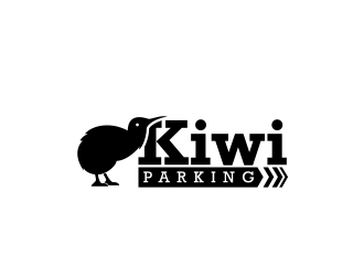 Kiwi Parking logo design by MarkindDesign