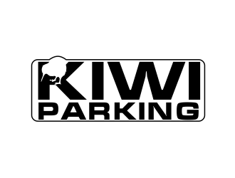 Kiwi Parking logo design by Dhieko
