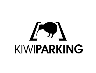Kiwi Parking logo design by reight