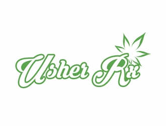 Usher Rx logo design by nikkl