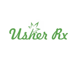 Usher Rx logo design by nikkl