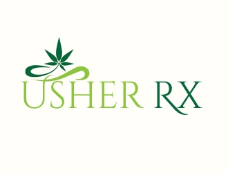 Usher Rx logo design by gilkkj