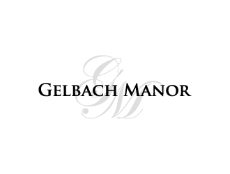 Gelbach Manor logo design by labo