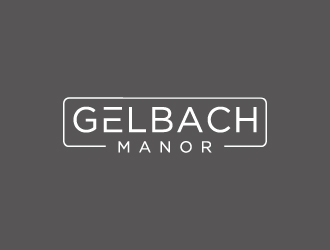 Gelbach Manor logo design by labo