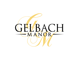 Gelbach Manor logo design by akhi