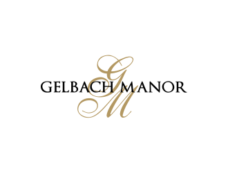 Gelbach Manor logo design by kanal