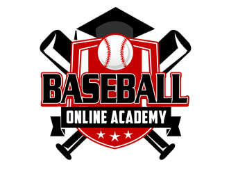 Baseball Online Academy logo design by kunejo