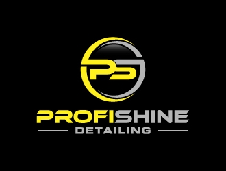PROFI SHINE Detailing logo design by labo