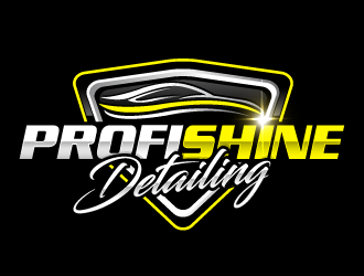 PROFI SHINE Detailing logo design by scriotx