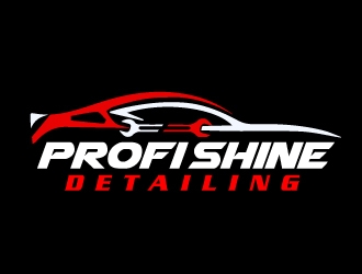 PROFI SHINE Detailing logo design by ElonStark