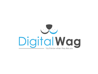 Digital Wag logo design by Raden79