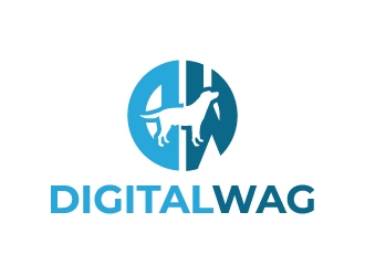 Digital Wag logo design by akilis13