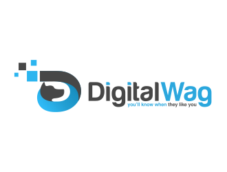 Digital Wag logo design by pionsign