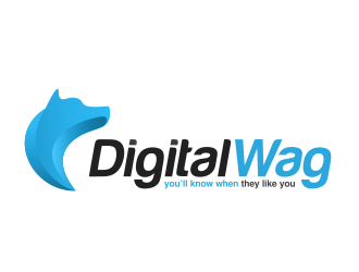 Digital Wag logo design by pionsign